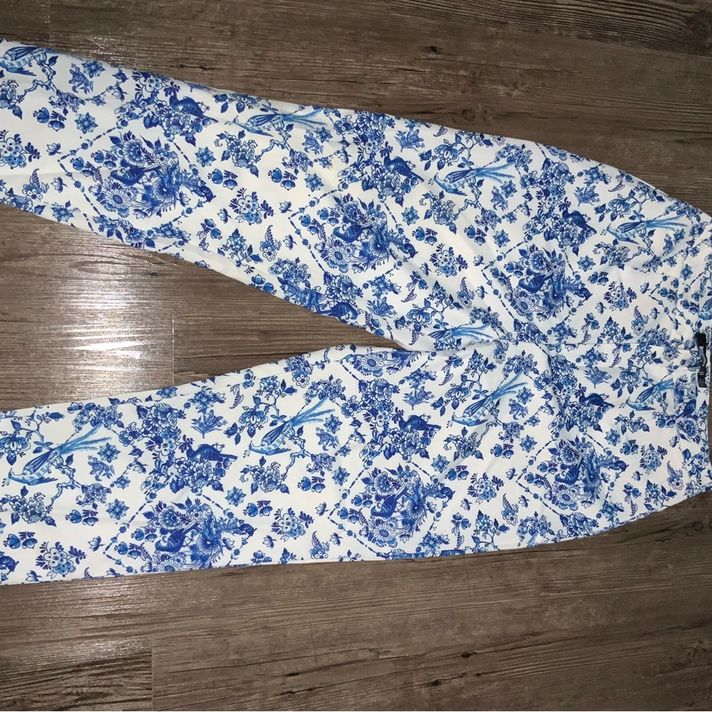 Floral slacks